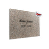 Plaque funéraire granit-rose-pastel 26 Plaquedeces.fr